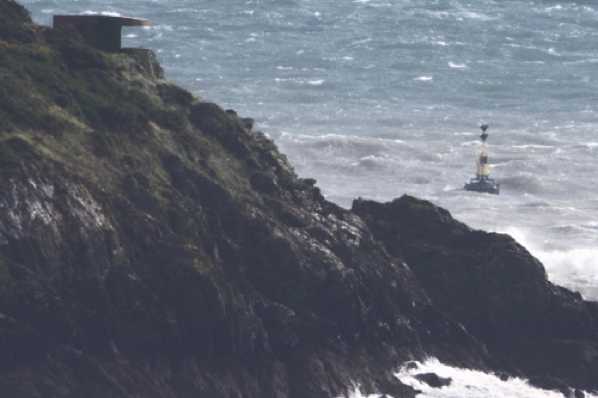 02 October 2020 - 13-04-39
A rare-is sighting of the West Rock Cardinal buoy. It's normally bobbing along behind the headland.
-------------------------------
Storm Alex arrives over Dartmouth, Devon